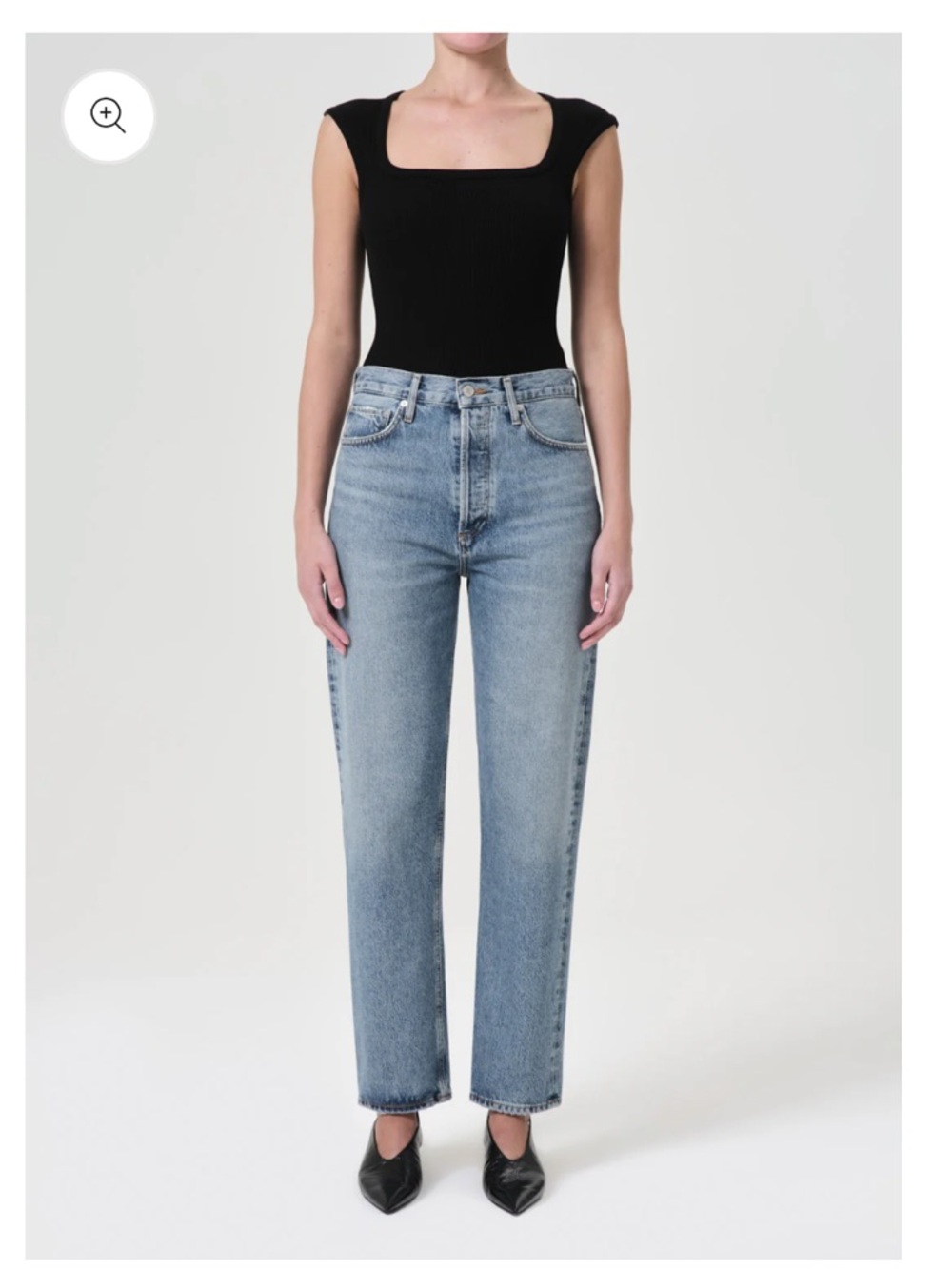 Agolde 90’s Pinch Waist High Rise Straight Leg Jeans - Size 29